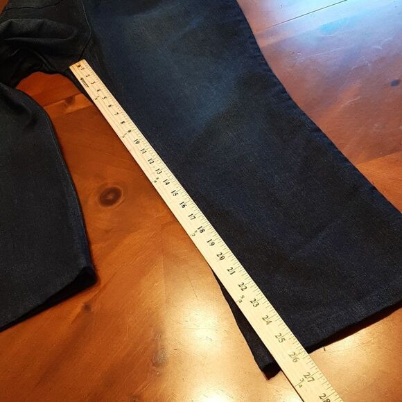 Westbound 8P Short Dark Denim Pull On Jeans - Picture 7 of 9